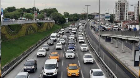 stanbul'da trafik durma noktasna geldi