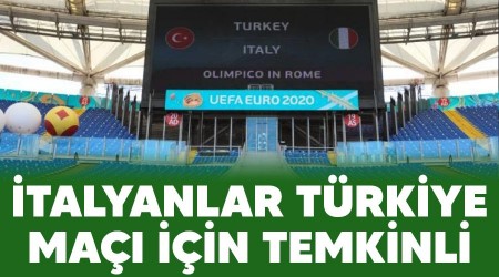 İtalyanlar Türkiye maçı için temkinli