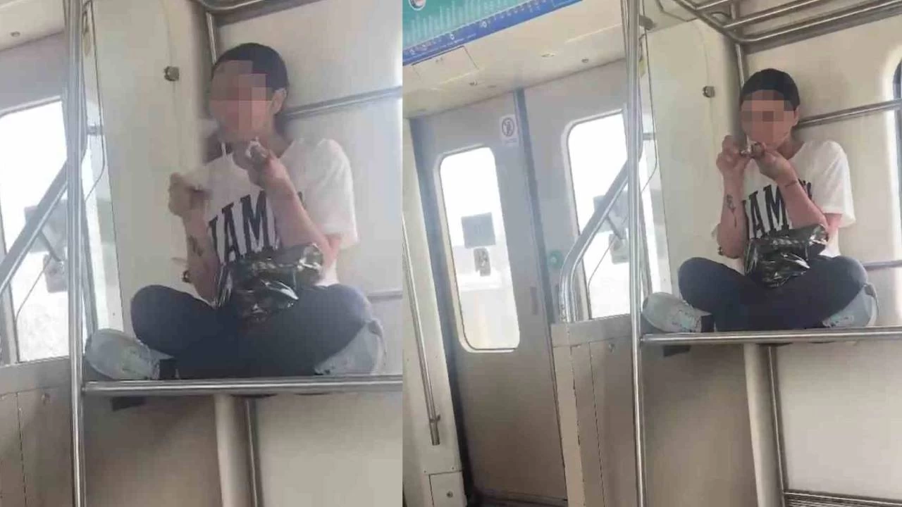 İZBAN'da uyuşturucu kullanan genç kız adli kontrolle serbest