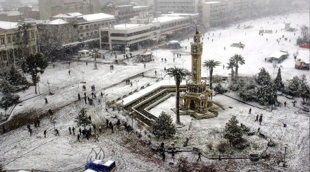 İzmir için fırtına ve kar uyarısı