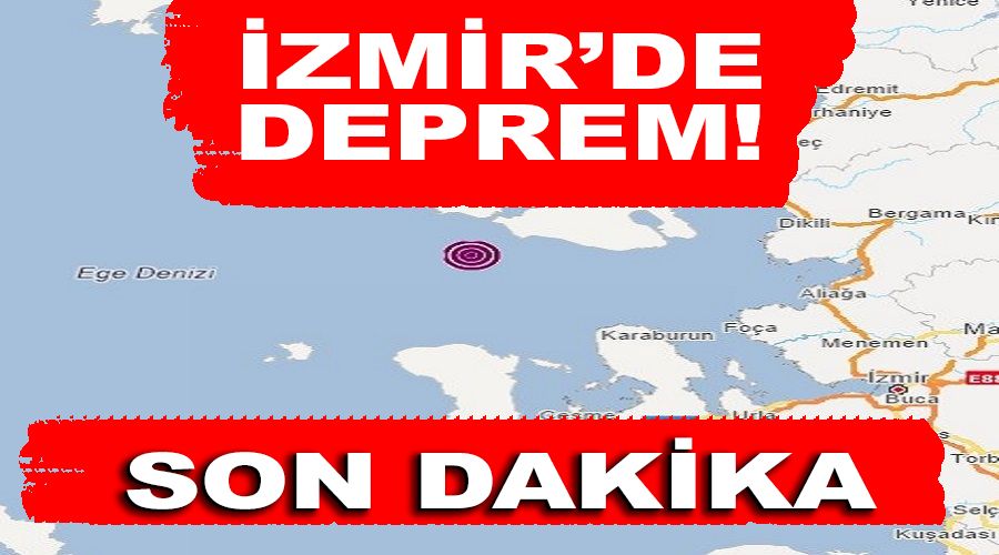 �zmir'de 4,0 �iddetinde deprem