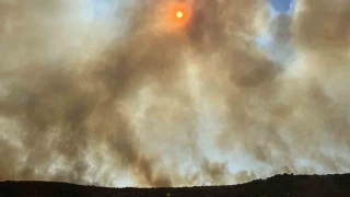 zmir'de alevlerin yaklat mahalle tahliye edildi