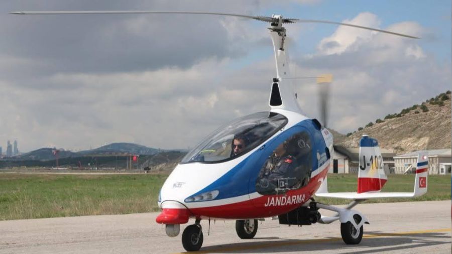 Jandarma'nın havadaki yeni gözü "Cayrokopter"