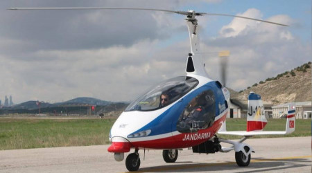 Jandarma'nın havadaki yeni gözü "Cayrokopter"