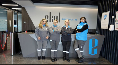 Kadın tır sürücüleri iş başında