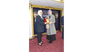 Kadınlar Günü'nde 50 başarılı kadına onur ödülleri verildi
