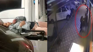 Kadınlar sözlü tartışmaya girdi, kocaları sokak ortasında çatıştı