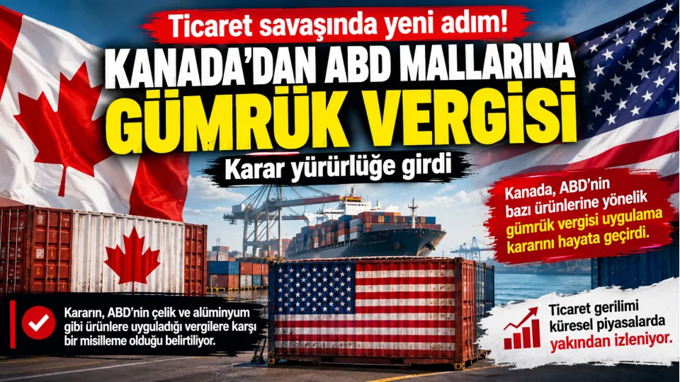 Kanada’dan Trump’a tarife tokadı!