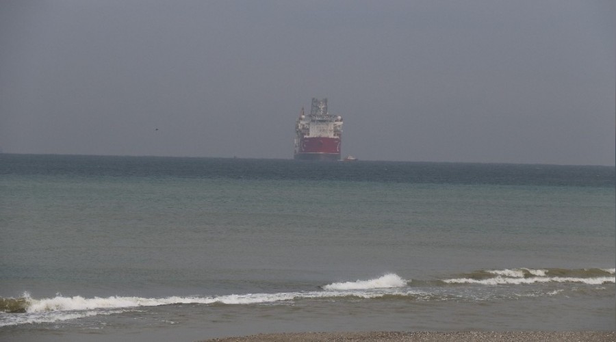 Kanuni Sondaj Gemisi Zonguldak'ta