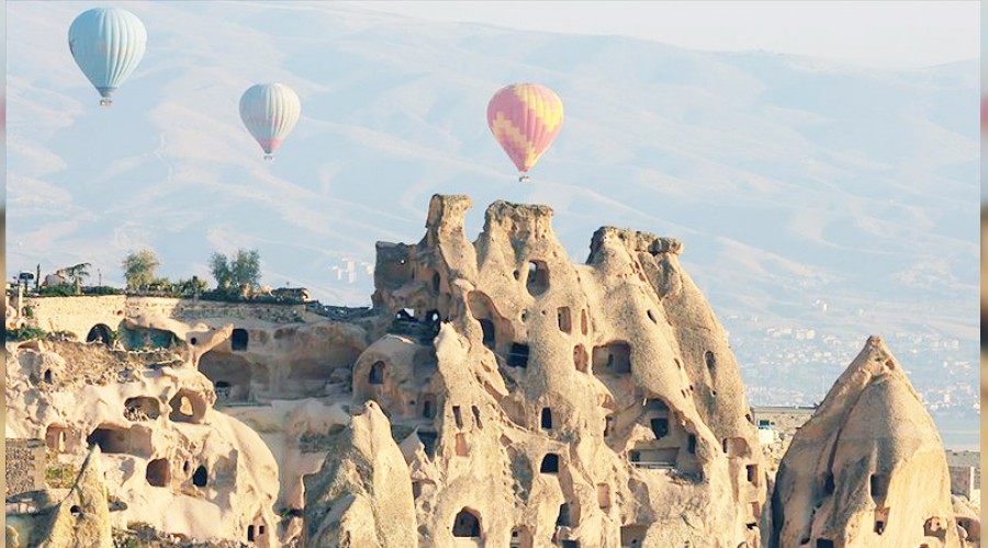Kapadokya turistlerin gözdesi