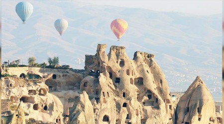 Kapadokya turistlerin gözdesi