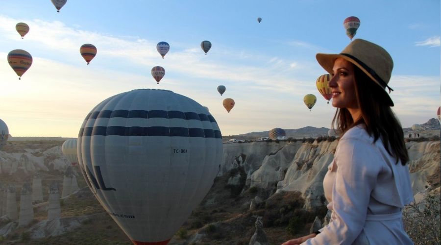 Kapadokya'y 1 milyona yakn turist ziyaret etti