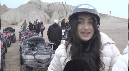 Kapadokya'y havadan gremeyince, karadan gezdiler