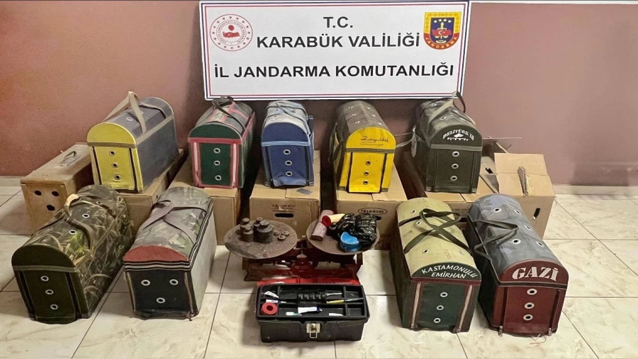 Karabük'te 'horoz dövüşü' operasyonu