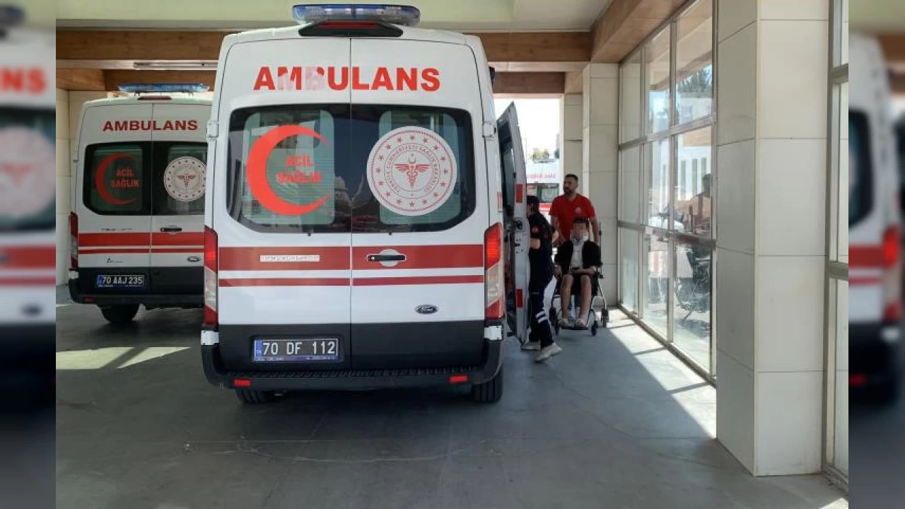 Karaman'da otomobil yoldan ��kt�: 4 yaral�