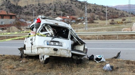 Kastamonu'da feci kaza: 2 ölü, 2 yaralı