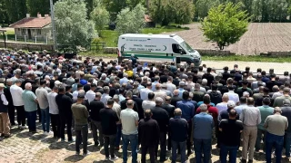 Keneden ölen şahıs toprağa verildi