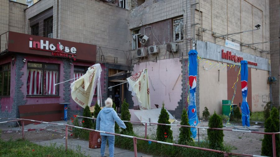 Kiev'e �HA sald�r�lar� d�zenlendi