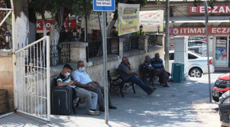 Kilis'te hava sıcaklığı 40 dereceyi aştı