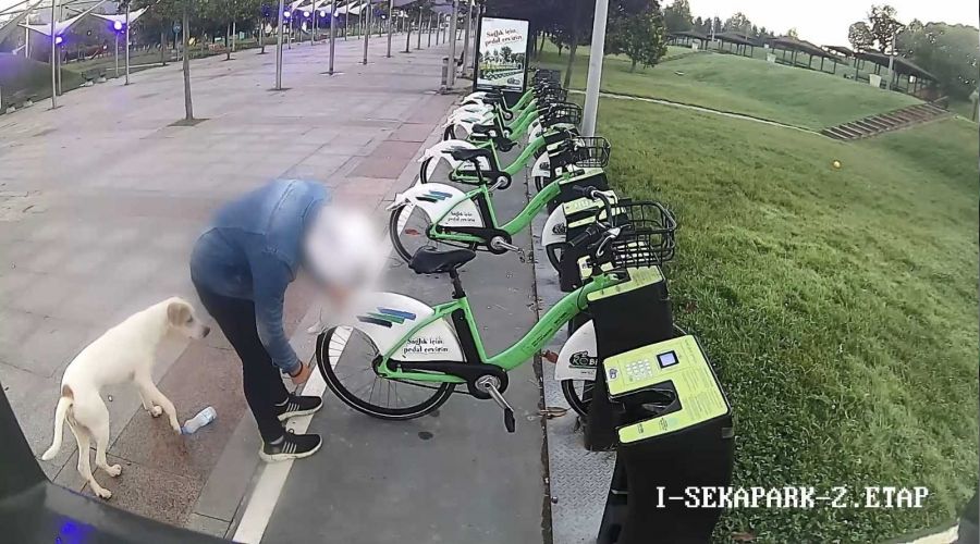 Kiral�k bisikletlerin tekerlerini patlatt�