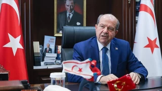 KKTC Cumhurbakan Tatar: "Federasyon defterinin bizim iin kapandn BM'ye ilettik"