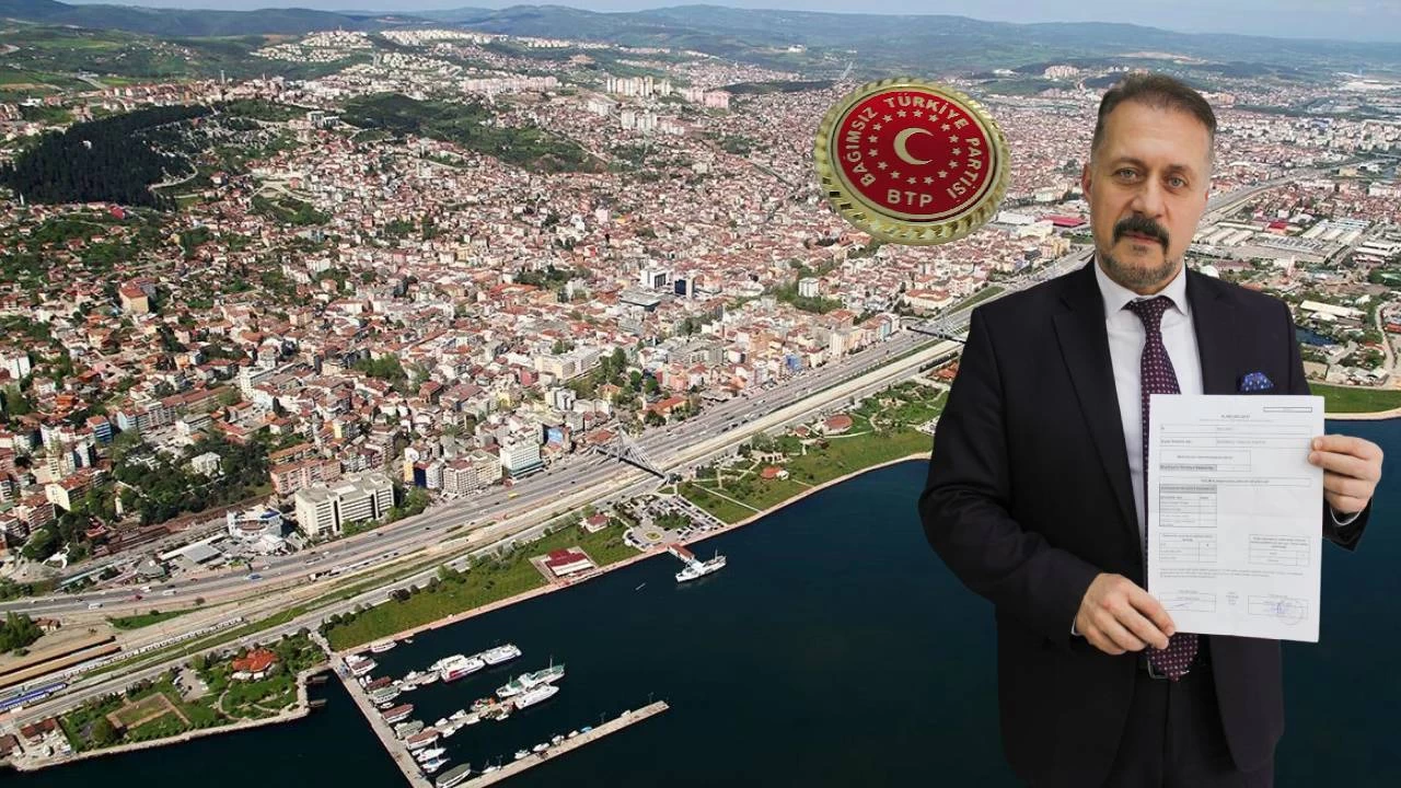 Kocaeli'de ilk evrak teslimi BTP'den