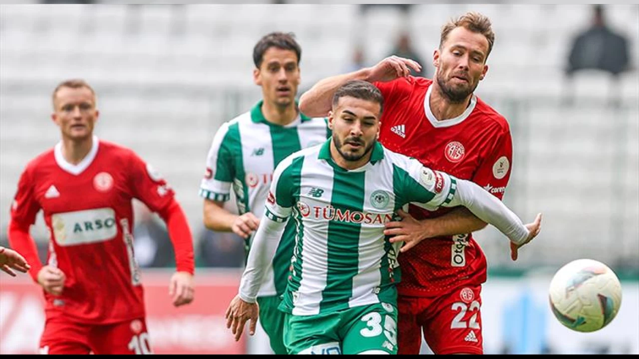 Konya'da puanlar paylaşıldı