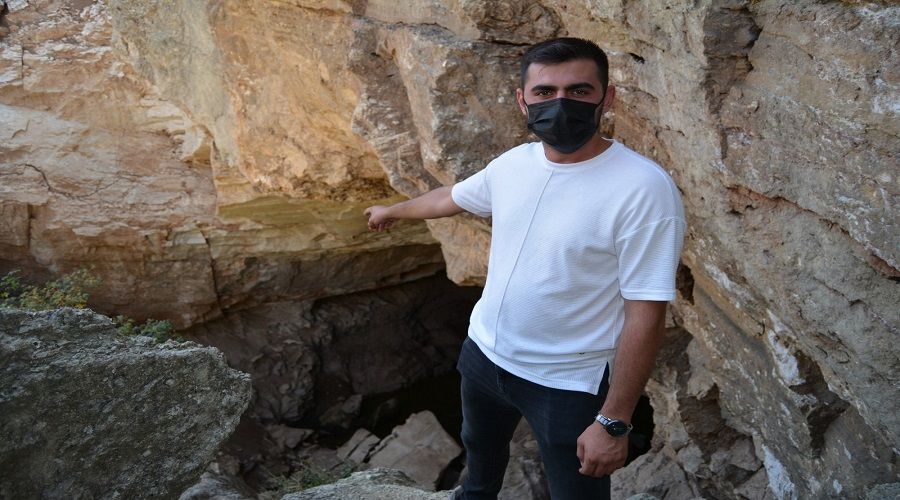Kuraklık gizemli mağarayı da vurdu