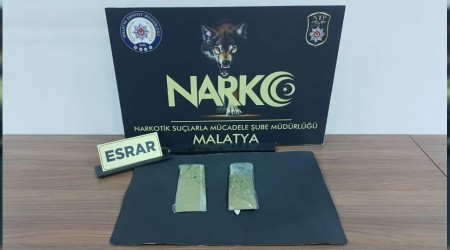 Malatya'da torbacılara suçüstü