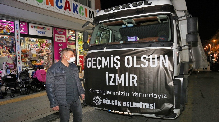 Marmara depreminin merkez �ss�nden  "�zmir'e uzanan el"