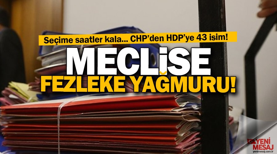 Meclise yeni dokunulmazlık dosyaları sevk edildi