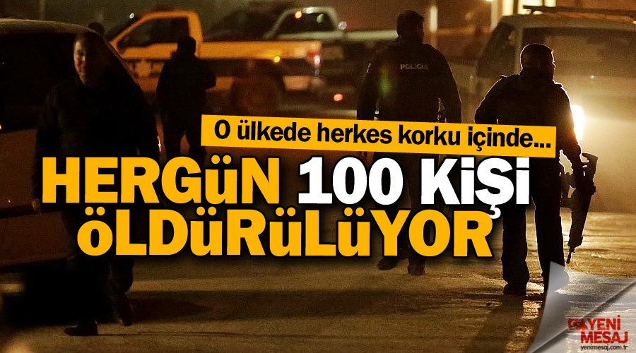 Meksika'da her g�n 100 ki�i �ld�r�l�yor