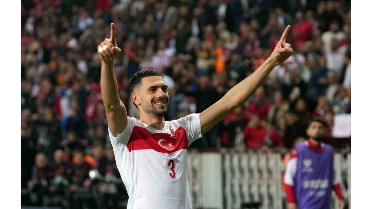 Merih Demiral'dan Gürcistan maçında 2 gol
