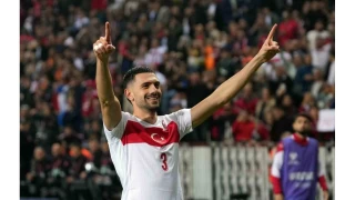 Merih Demiral'dan Grcistan manda 2 gol