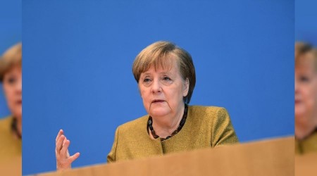 Merkel, Biden ile grt