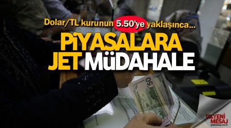 Merkez'den piyasalara mdahale