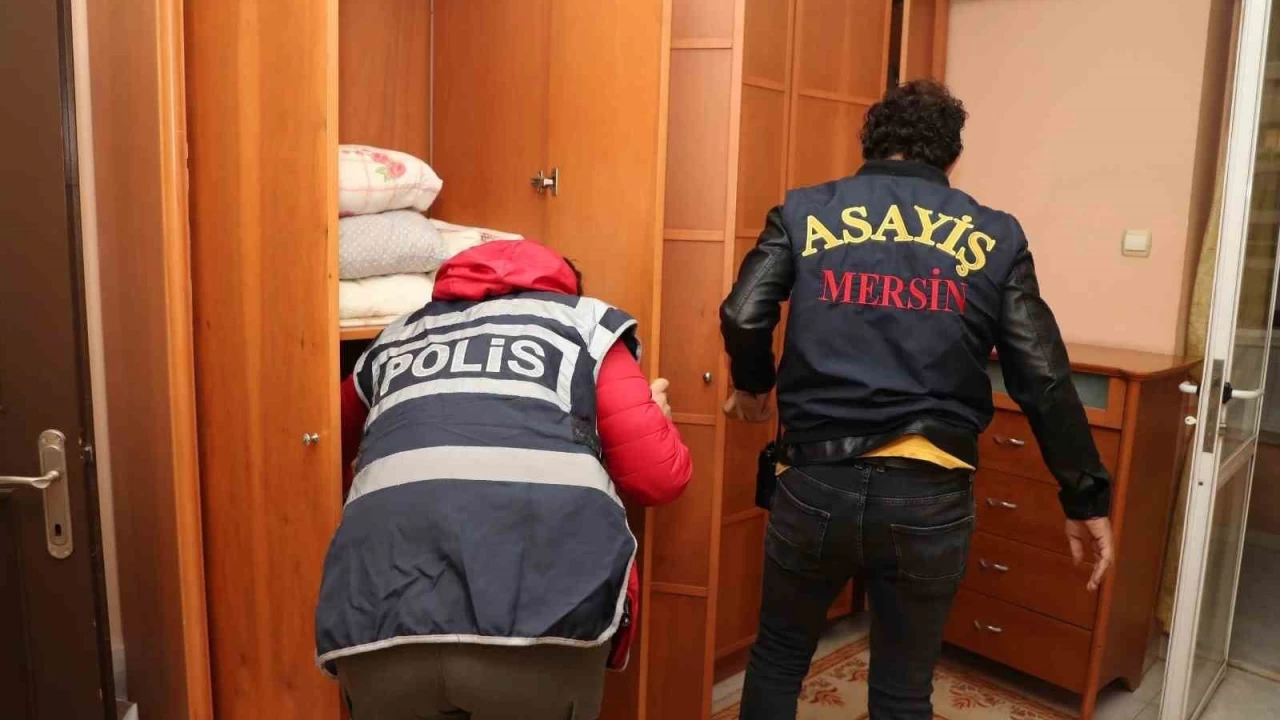 Mersin'de aranan 97 ahs yakaland