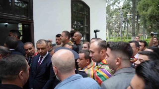 MHP'li smet Bykataman'n Erturul Gazi Trbesi'ne almadlar