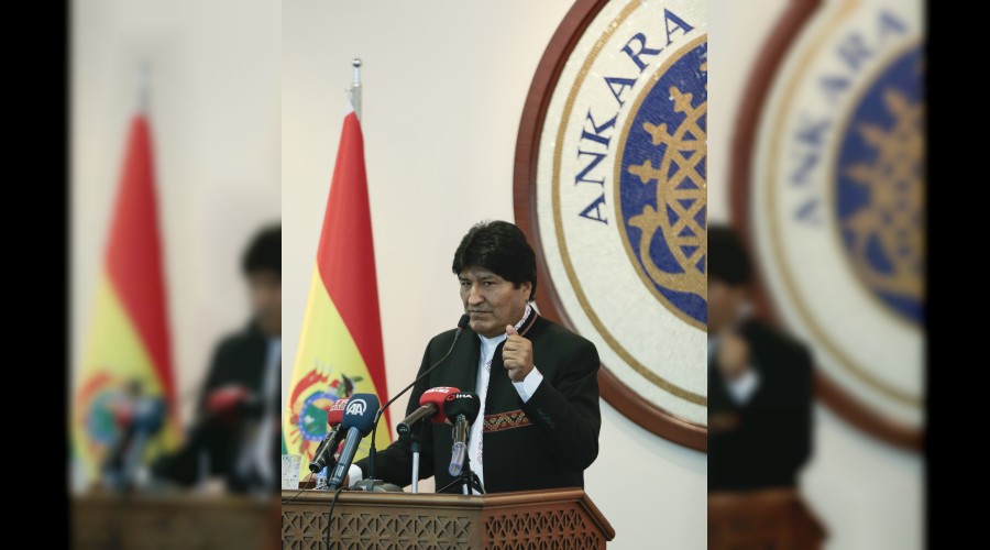 Morales T�rkiye'de