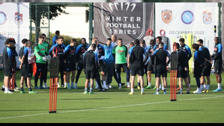 Napoli'nin Antalya kampı bitiyor
