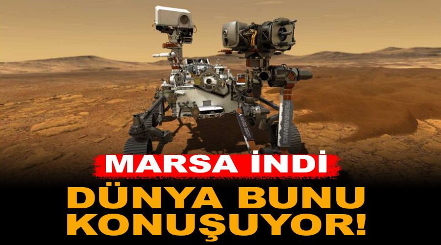 NASA'nn keif arac Mars'a indi. Dnya bunu konuuyor!