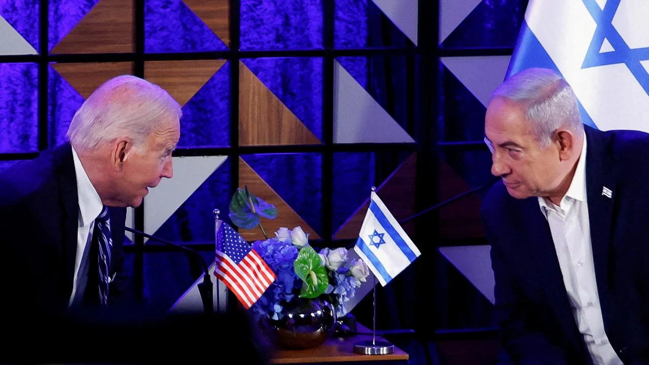 Netanyahu, Biden ile Gazze'deki son vah�etlerini g�r��t�