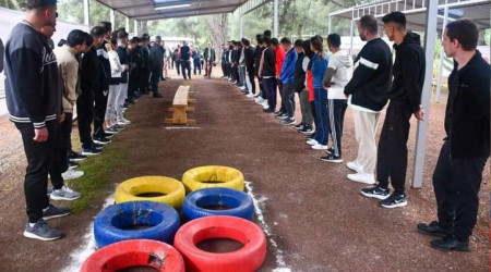 Orman muhafaza memur adaylarna Survivor gibi snav