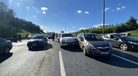 Otoyolda milyonluk zincirleme kaza
