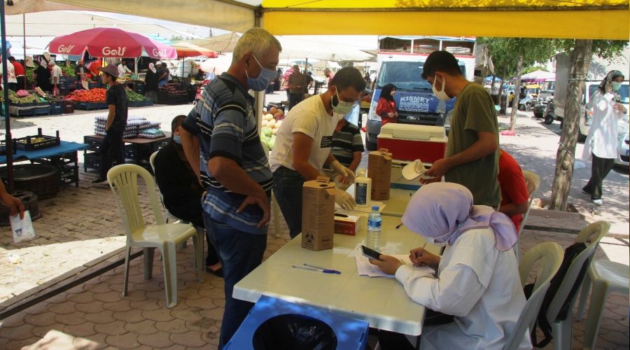 Pazar yerlerinde a uygulamas devam ediyor