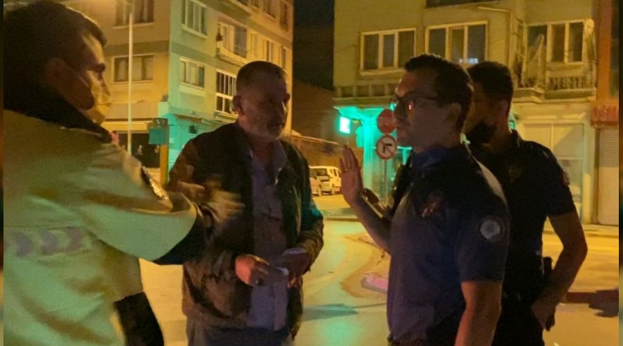 Polisin alkollü sürücüyle sınavı
