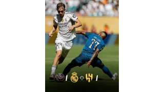Real Madrid, Kulpler Dnya Kupas'nda Al Hilal ile 1-1 berabere kald