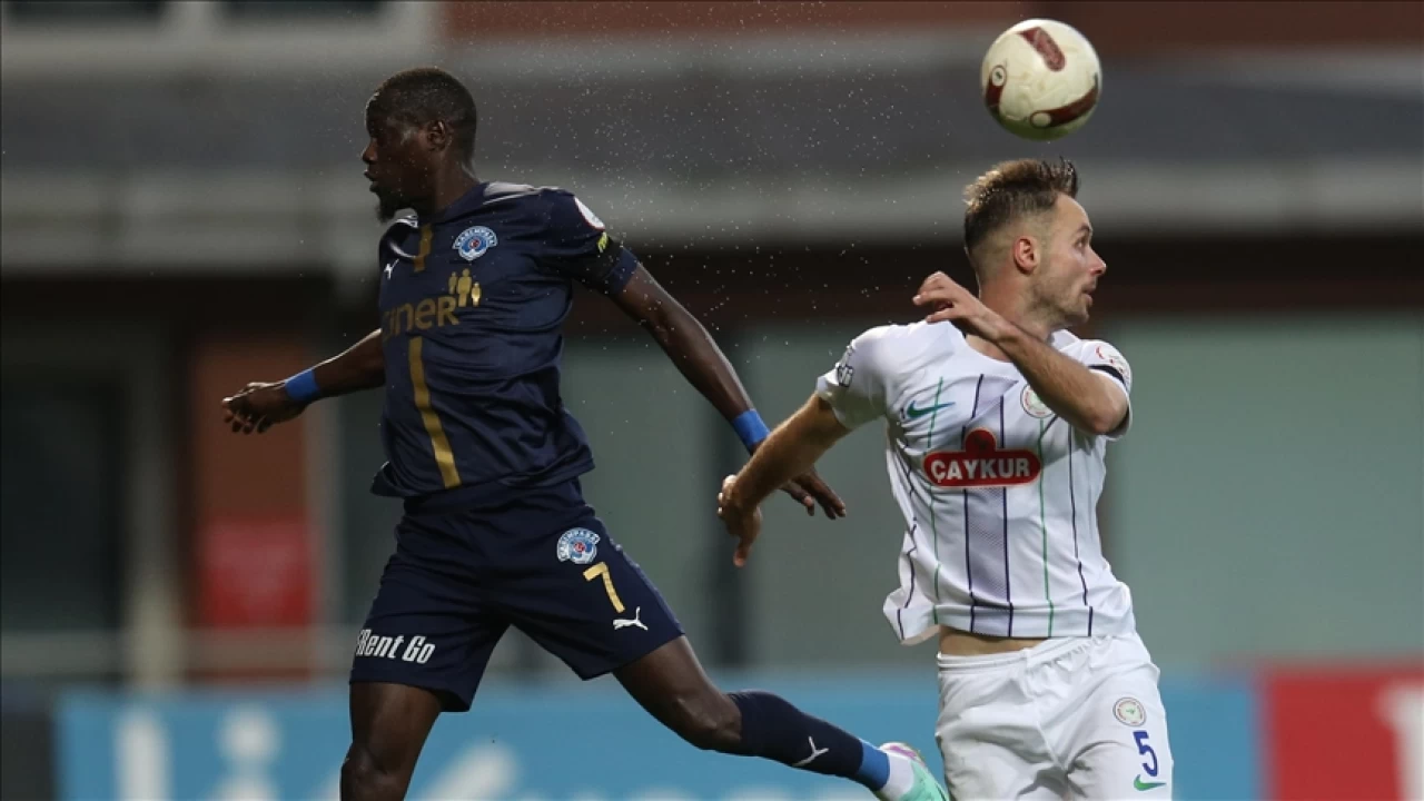 Rizespor formda golcüsü ile 1 puana tutundu