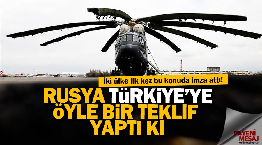 Rusya'dan Türkiye ile ortak helikopter üretim sinyali