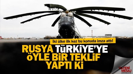 Rusya'dan Trkiye ile ortak helikopter retim sinyali